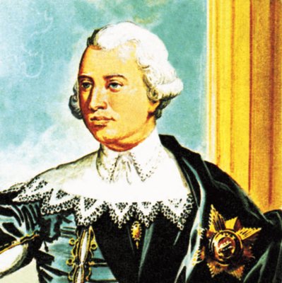 König III von English School Kunstdruck